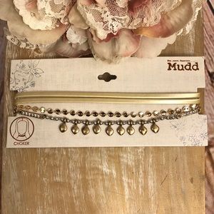 MUDD CHOKER NECKLACE SET